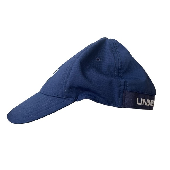 Under Armour navy Blue Youth small medium SM/MD athletic baseball Cap kids boys - Picture 7 of 7